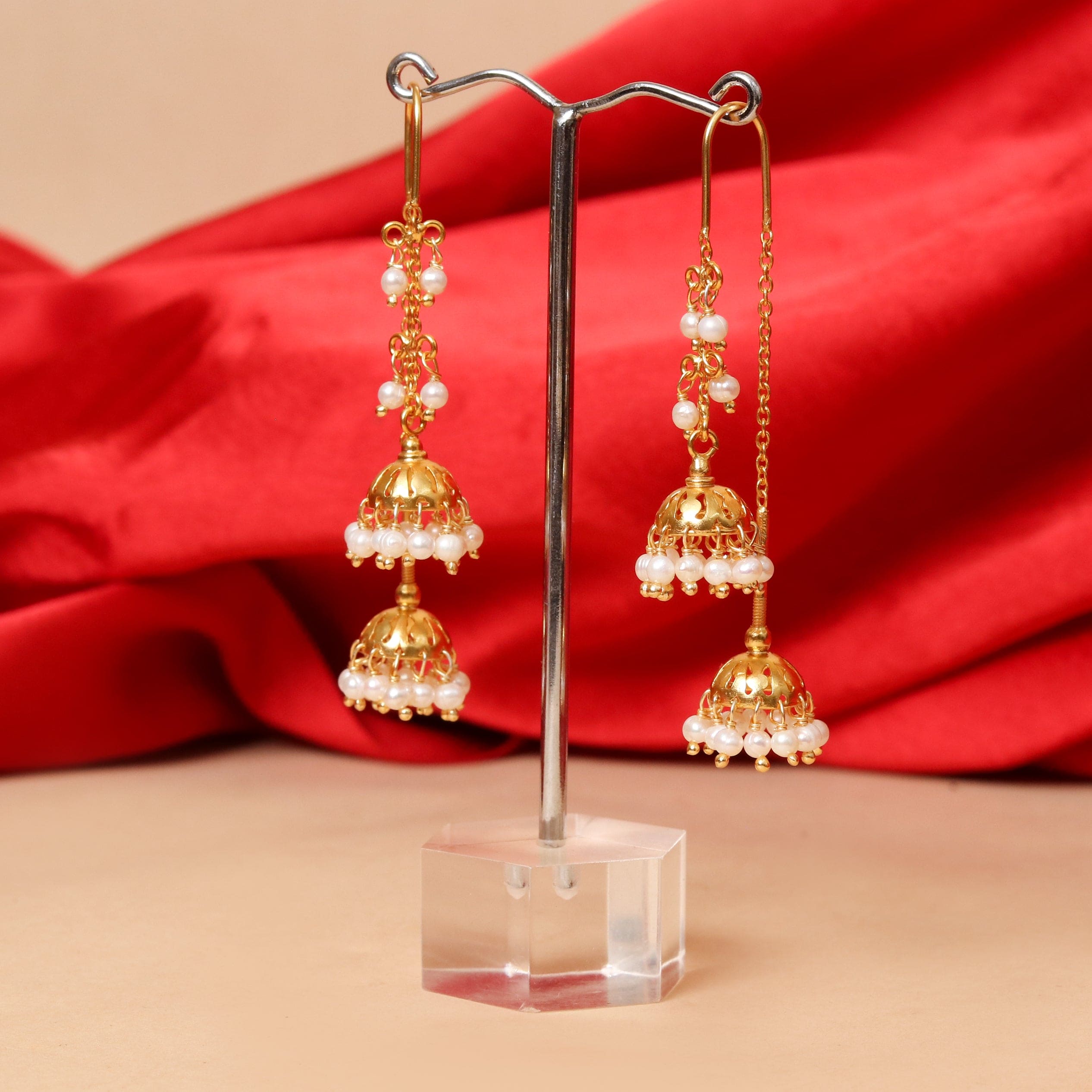 Double Jhumki Earring-0
