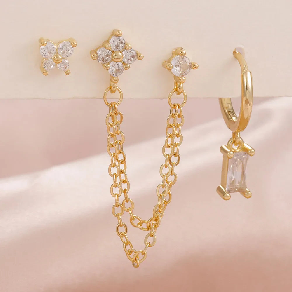 Zodiac Birthstone Earrings Set for Everyday Celestial Style-14