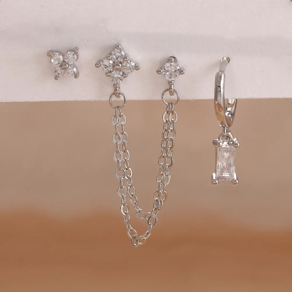 Zodiac Birthstone Earrings Set for Everyday Celestial Style-16
