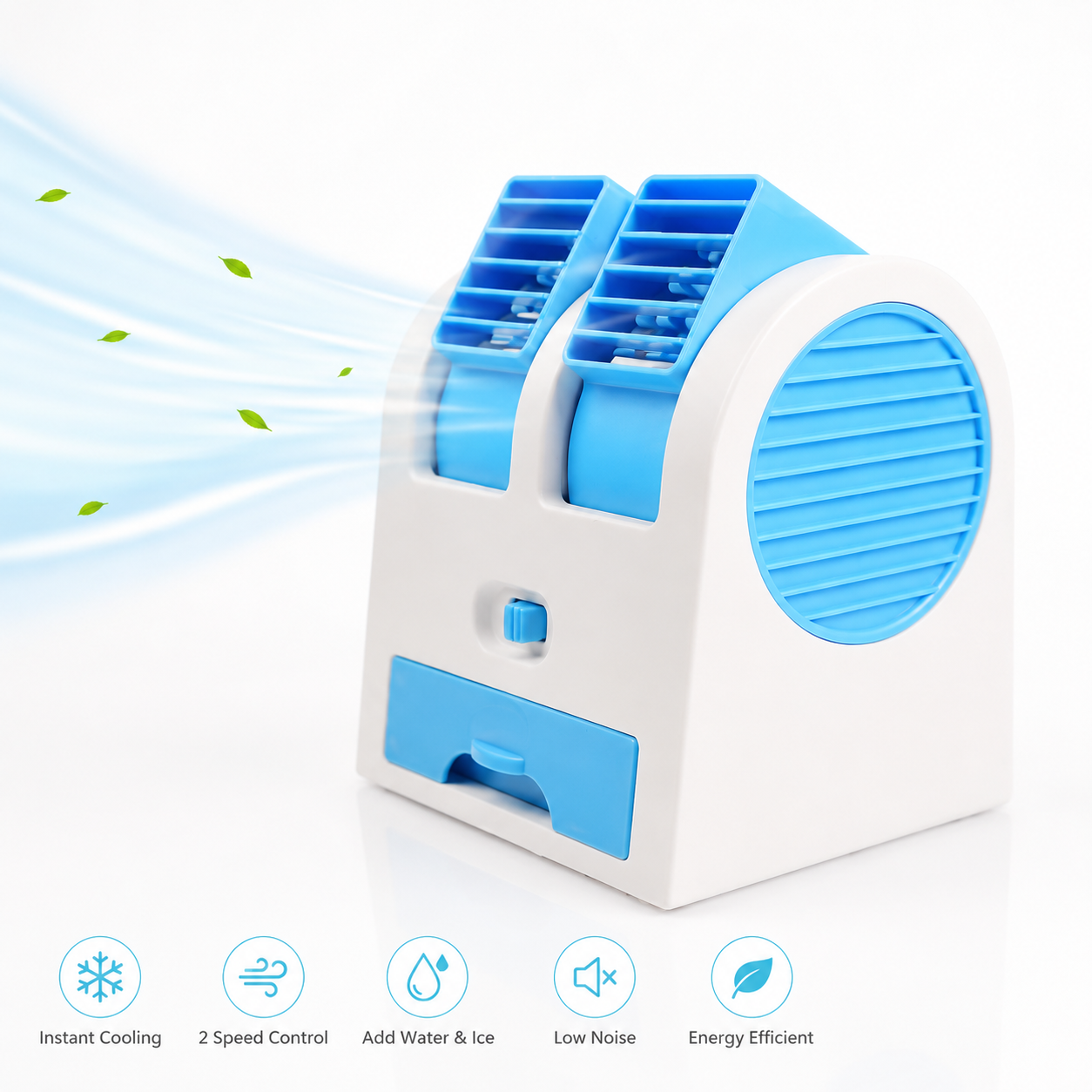Portable table mini cooler 🧊🥶 light weight and fast cool air